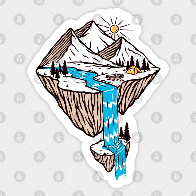 Camping Sticker by TambuStore